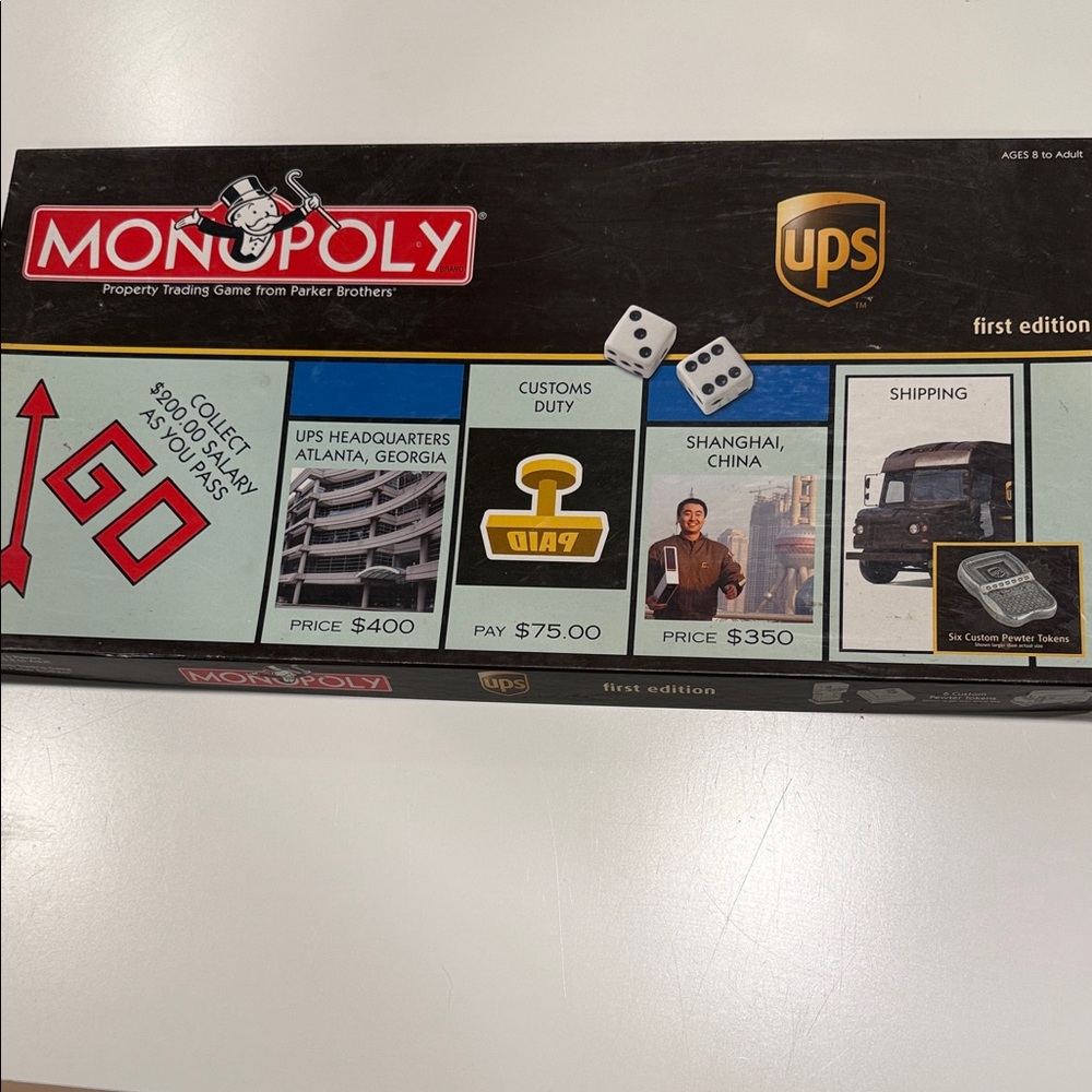 Monopoly UPS First Edition Board Game